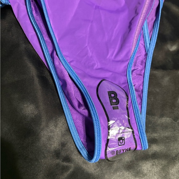 Bfyne Fiji Purple and Blue Stringy Swimsuit - Picture 10 of 10